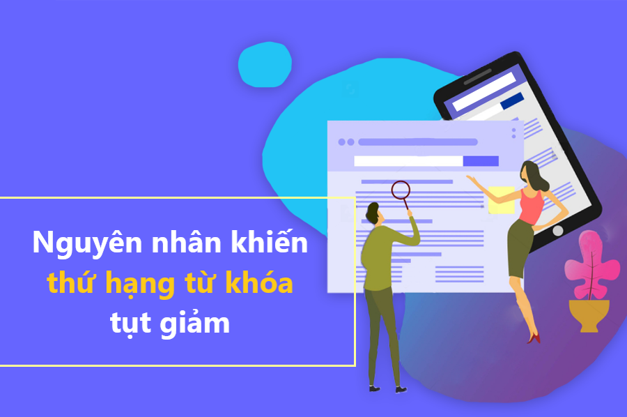 Nguyên nhân từ khóa tụt hạng
