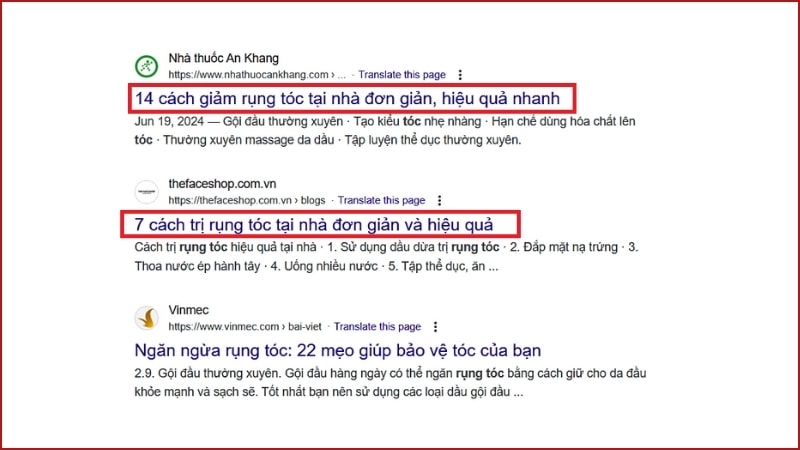 Đặt các tiêu đề SEO theo tiêu chí hấp dẫn và thu hút người đọc